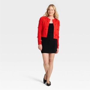 a new day Women's Scarlet Blazer
